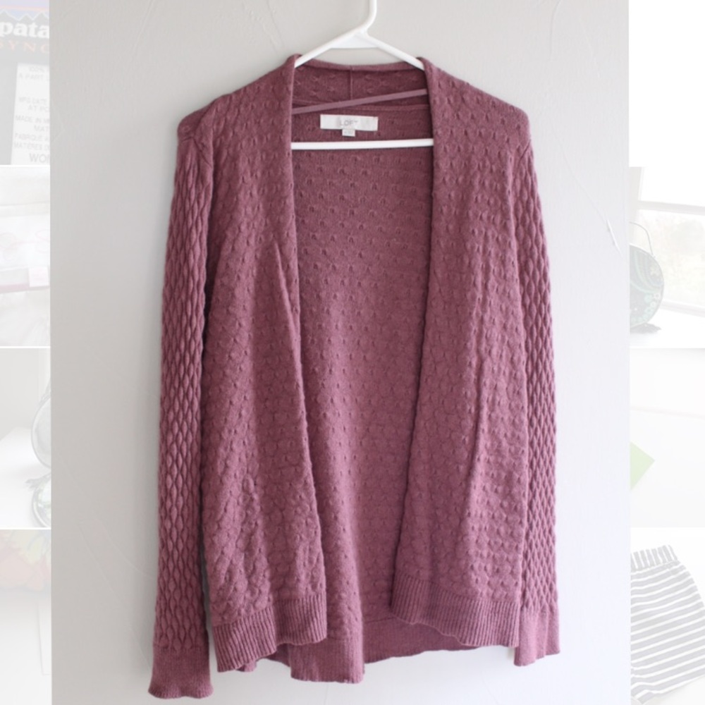 Loft cardigan! XS! Only worn a couple of times!